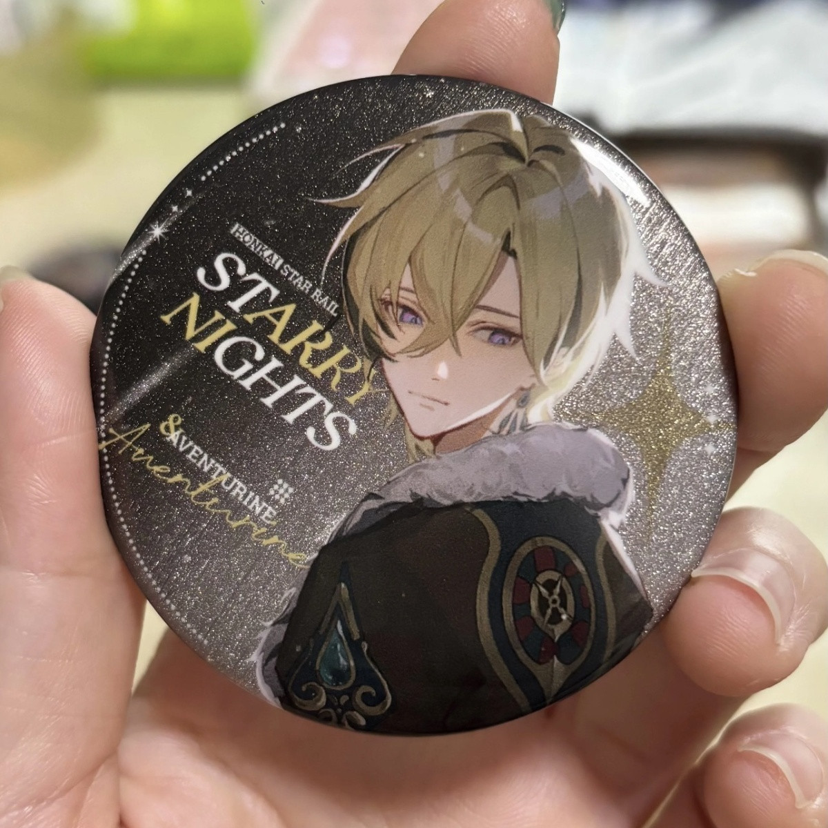 崩铁同人自制周边砂金成年幼年色纸吧唧礼物周边谷子痛包 - 图1