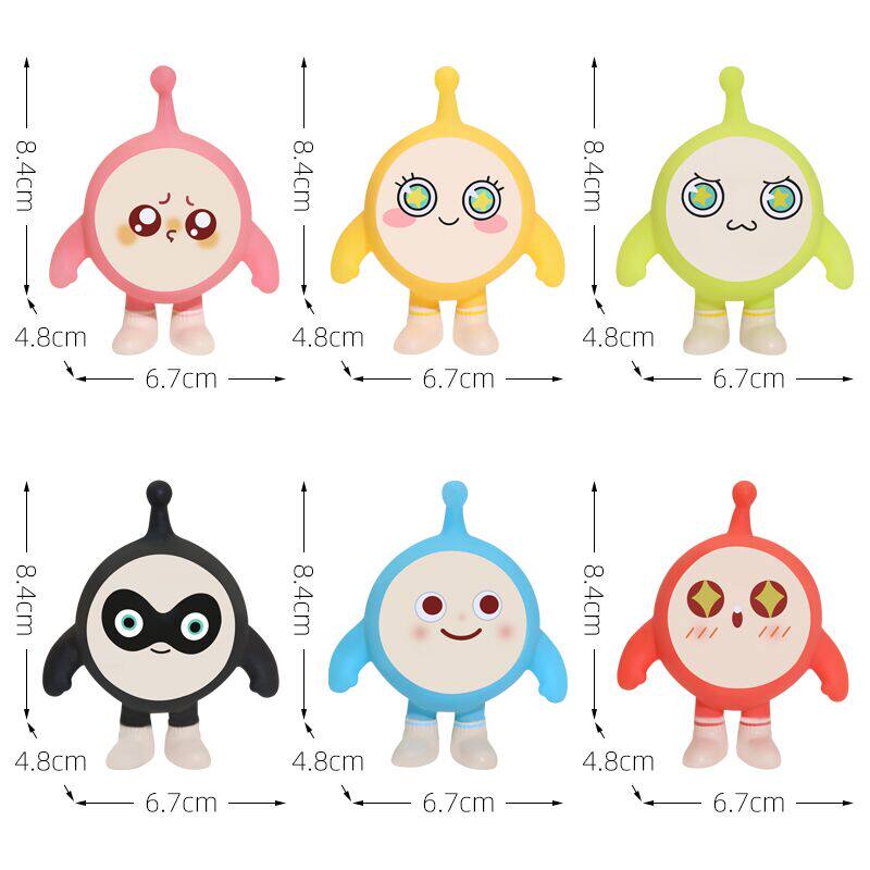 蛋仔派对手办爆款蛋仔派对手办公仔游戏周边可爱卡通呆萌pvc玩偶盲盒蛋糕装饰