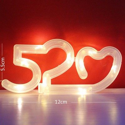 情人节烘焙蛋糕鲜花花束装饰love 520 1314灯带LED小彩灯发光灯串,淘宝优惠券,粉丝福利购,淘宝优惠卷