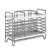 New stainless steel wall-mounted chopstick holder