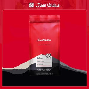 Juan Valdez胡安帝滋哥伦比亚咖啡Volcan火山咖啡豆454g