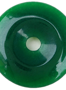 平安扣挂件满绿色吊坠