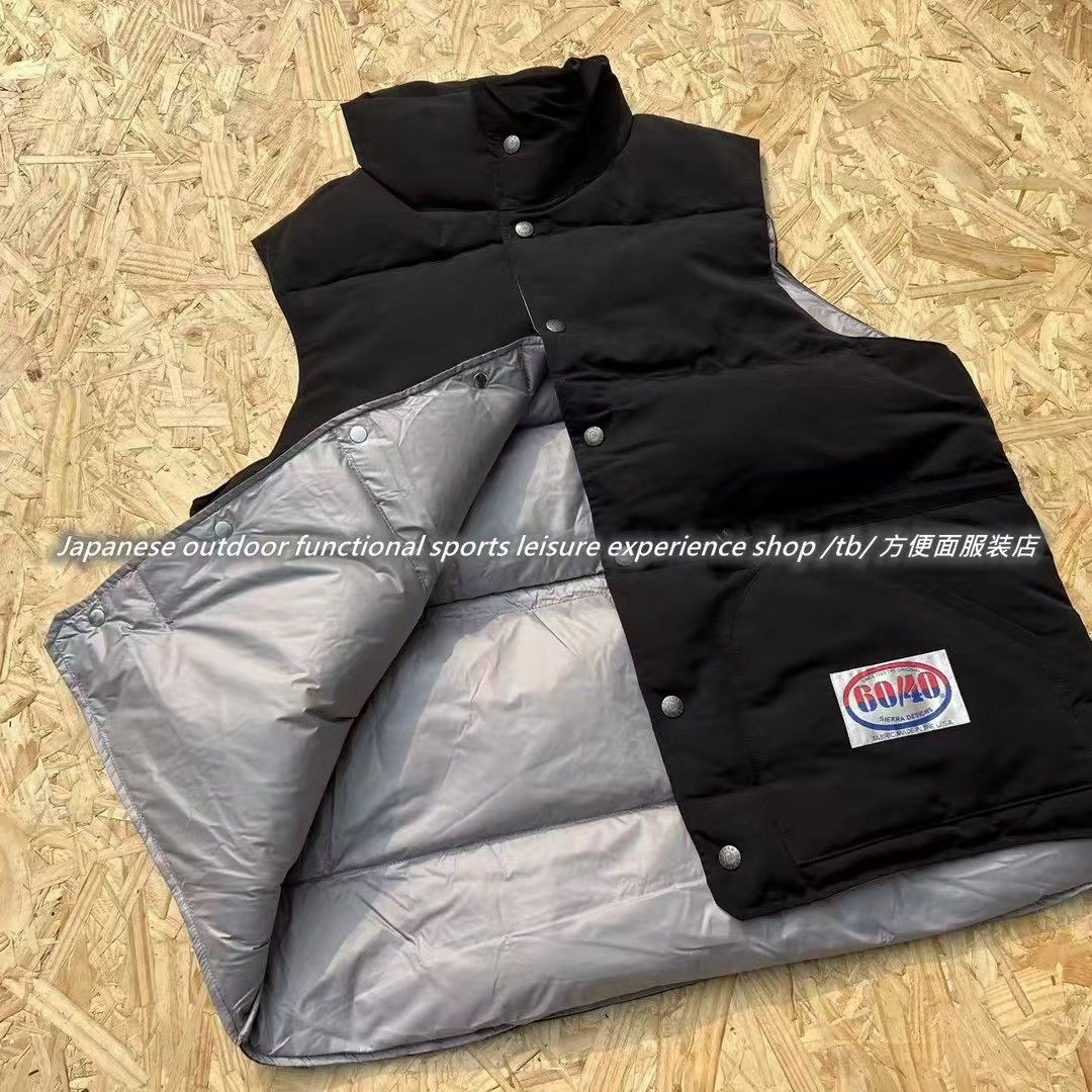 日系羽绒马甲户外机能保暖防风坎肩复古马甲文艺马甲男女廓版马甲,淘宝优惠券,粉丝福利购,淘宝优惠卷