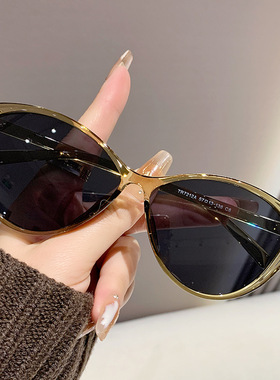 猫眼近视墨镜有带度数偏光太阳镜