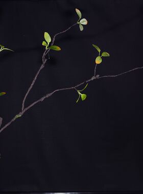 仿真绿植树枝假叶子绿植室内造景