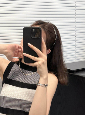 章小蕙同款眼镜墨镜醋酸发箍女2026新款发卡高级感头饰压发头箍夏
