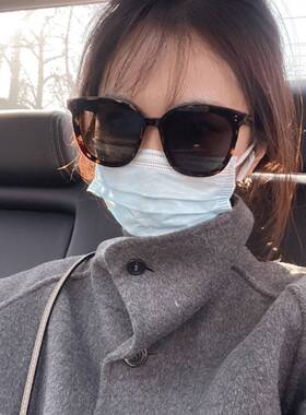 墨镜女ins大框显瘦防紫外线2022年新款韩版潮圆脸街拍眼镜高级感