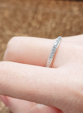 爆闪满钻莫比乌斯钻戒