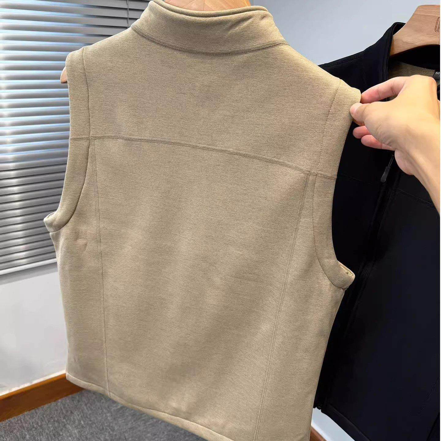 奥利绒加绒加厚马甲男款秋冬季运动休闲背心男装青年无袖坎肩立领,淘宝优惠券,粉丝福利购,淘宝优惠卷