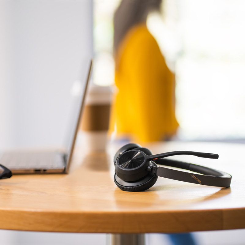 POLY缤特力无线蓝牙耳机 Voyager 4320UC商务降噪头戴式话务耳机,淘宝优惠券,粉丝福利购,淘宝优惠卷