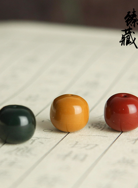 阿拉善红绿灯金刚星月保真桶珠