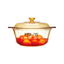 (self-employed) Conning glass pan suit Ming fire straight burning high temperature resistant gas home pot soup casserole saucepan 3 5L