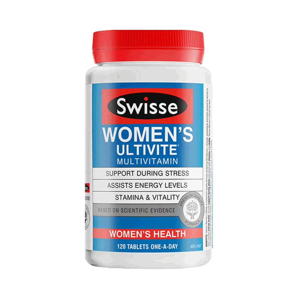 天猫国际进口超市【热巴同款】Swisse 斯维诗女士多维多种维生素b族片120片0