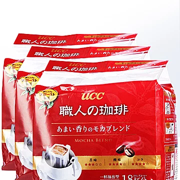 UCC悠诗诗挂耳滴滤咖啡摩卡126g*3包[3元优惠券]-寻折猪