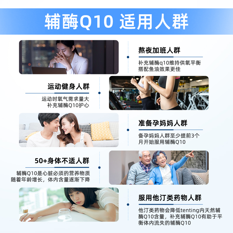 【自营】普丽普莱辅酶q10软胶囊100mg 美国进口辅酶素COQ10护心脏