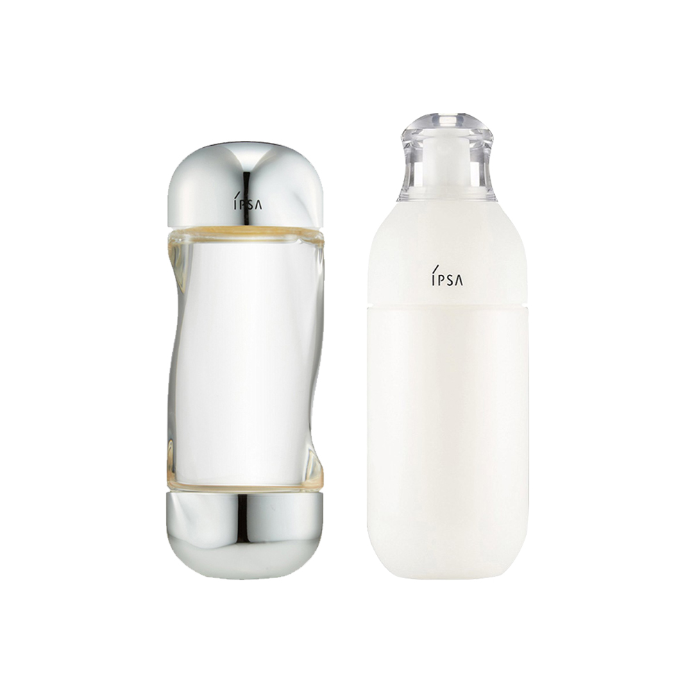 天猫国际进口超市IPSA/茵芙莎自律循环乳液175ml+流金水套装200ml 美白补水保湿0