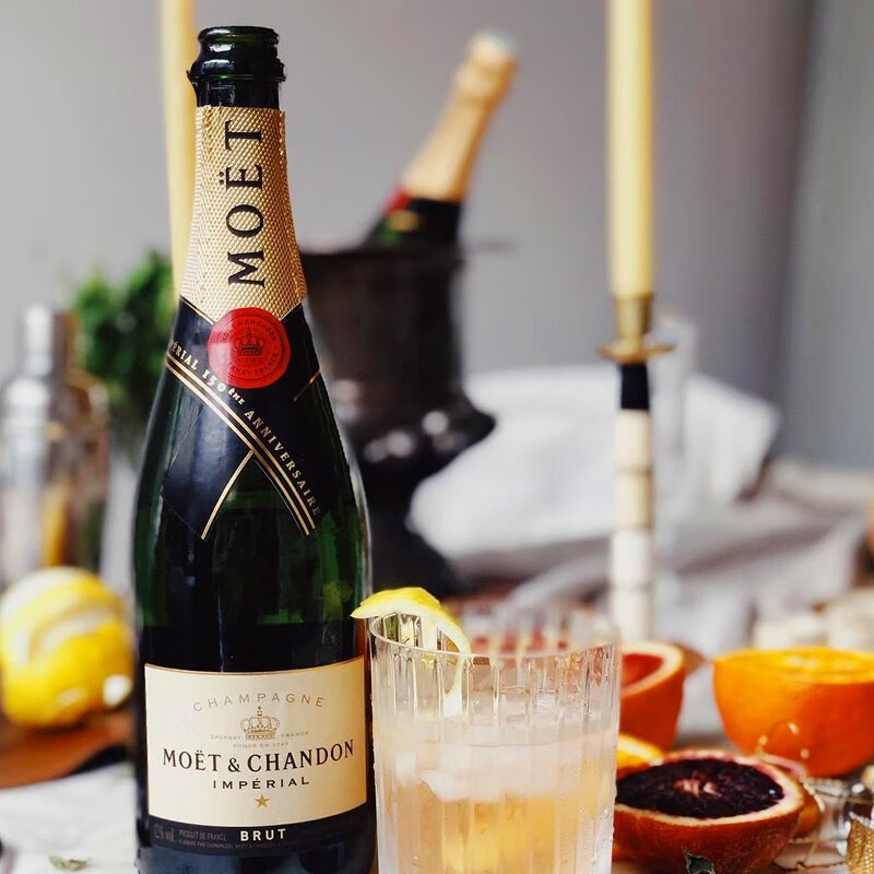 【自营】Moet＆Chandon 酩悦 法国香槟 皇室 葡萄酒 750ml起泡酒