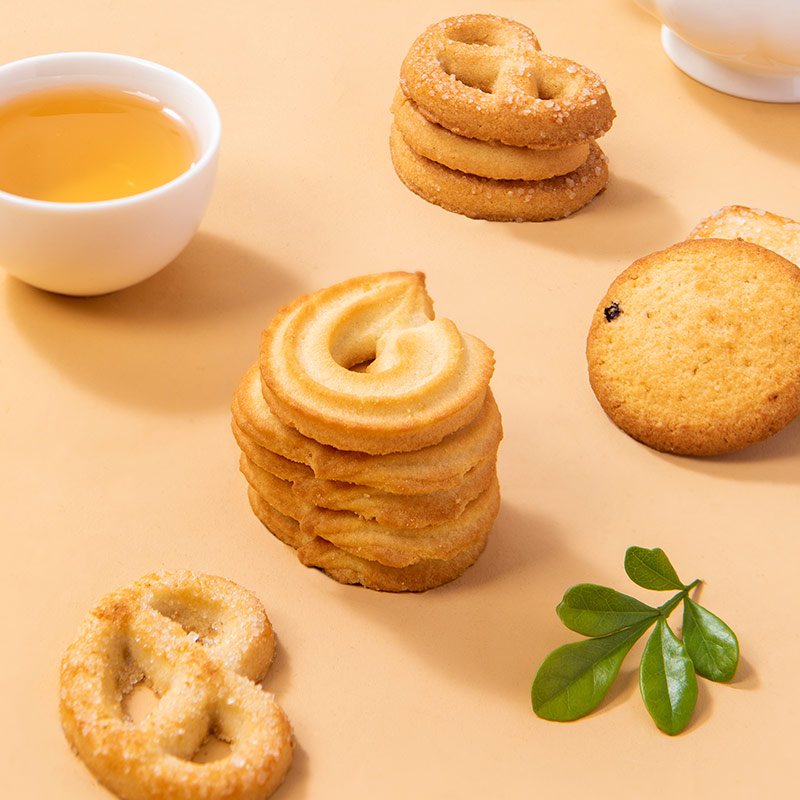 【自营】【直播专享】丹麦皇冠曲奇礼盒饼干908g进口食品节日礼物