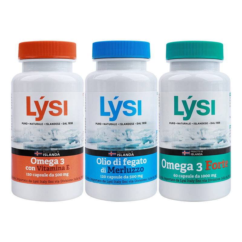 LYSI Iceland imported Omega3 deep-sea fish oil cod liver oil DHA vitamins