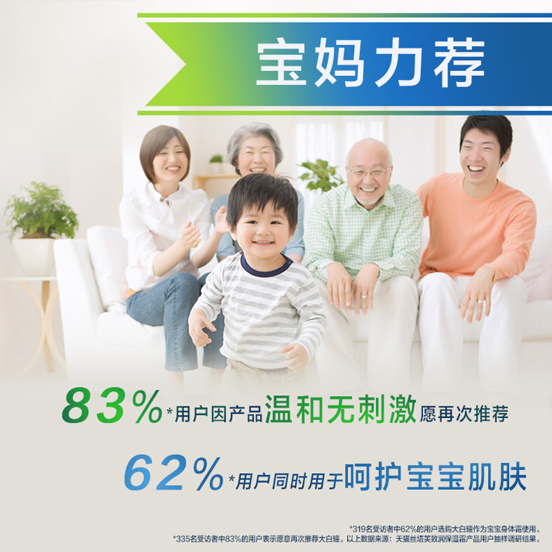 天猫国际进口超市Cetaphil 丝塔芙 敏感肌保湿霜大白罐身体乳面霜宝宝乳液补水550g3