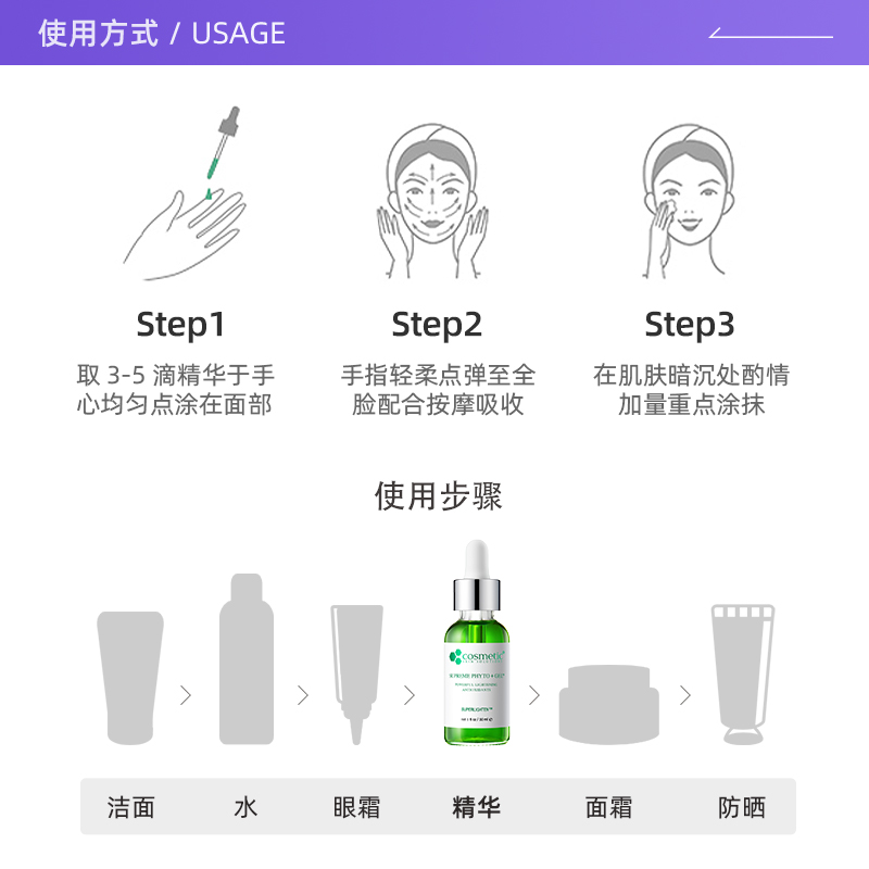 【自营】CSS希妍萃亮肤保湿色修精华液30ml熊果苷提亮肤色 - 图2