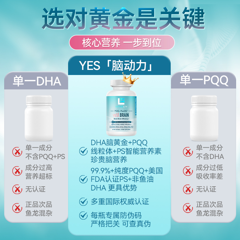 Yes Student Exam to Replenish Brain Memory DHA