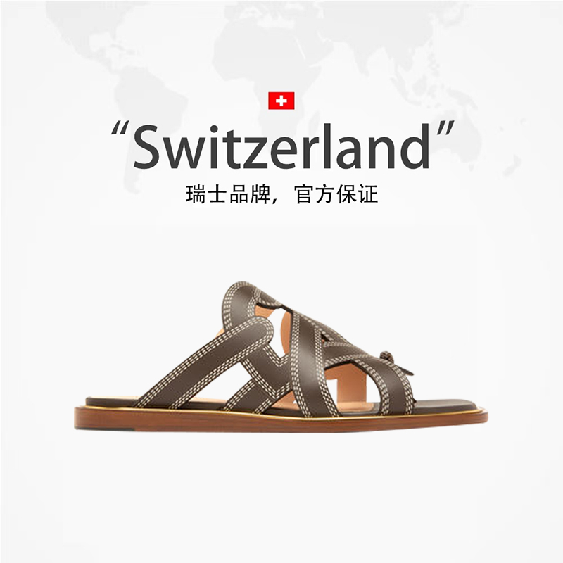 【自营】Bally/巴利精选时尚GLAD FLAT-BIS女士凉拖凉鞋6300526 - 图2