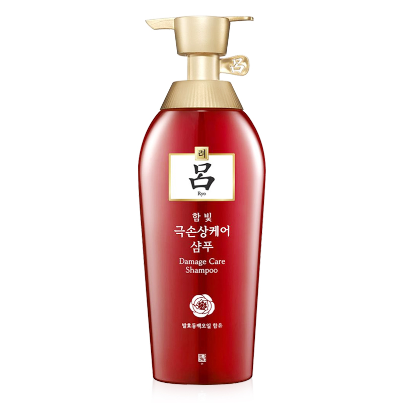 天猫国际进口超市400ml*韩国红吕洗发水滋养修复改善毛躁去屑正品洗发露进口洗头膏0