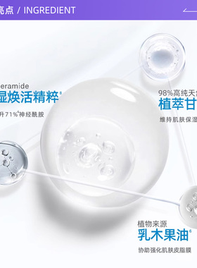 【自营】强生lubriderm露比黎登身体乳润肤滋润保湿蓝瓶473ml