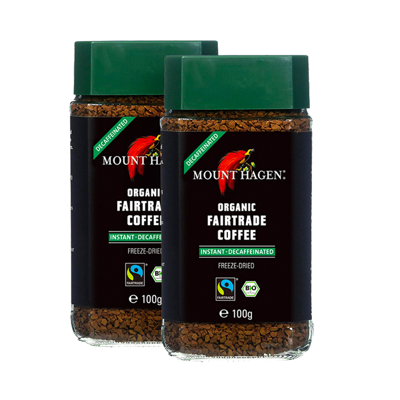 mounthagen德国有机低因美式黑咖啡100g