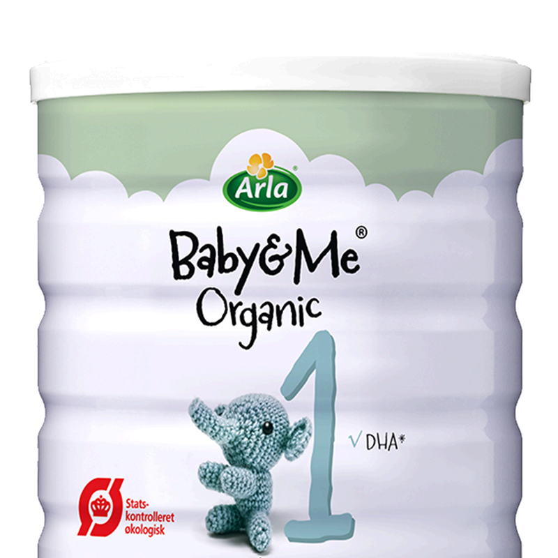 天猫国际进口超市Arla有机婴儿配方奶粉版一段 600g/罐 2罐装1