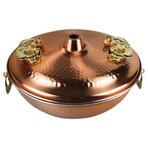 (self-employed) pearl life Japanese copper hot pot copper boiling hot pot 2-4 people food hot fondue hotpot metal
