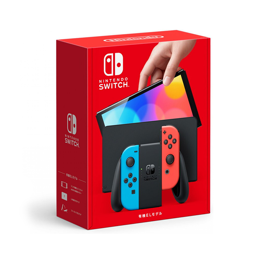 【自营】Nintendo任天堂游戏机Switch单机掌机红蓝白手柄OLED日版新版7英寸屏64G内存原装进口-图1