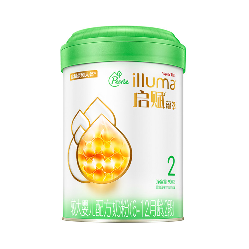 天猫国际进口超市【直营】爱尔兰进口惠氏启赋蕴萃2段900g婴儿奶粉有机乳糖正品0
