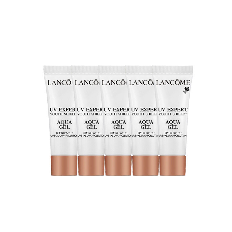 【自营】Lancome/兰蔻小白管防晒霜轻透水漾防晒乳10ml*5组合装,淘宝优惠券,粉丝福利购,淘宝优惠卷