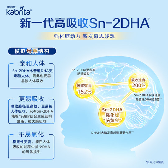 Leche en polvo de cabra Kabriate, 4 etapas, versión de Hong Kong, leche en polvo para crecimiento infantil, 800g * 1 lata, versión holandesa