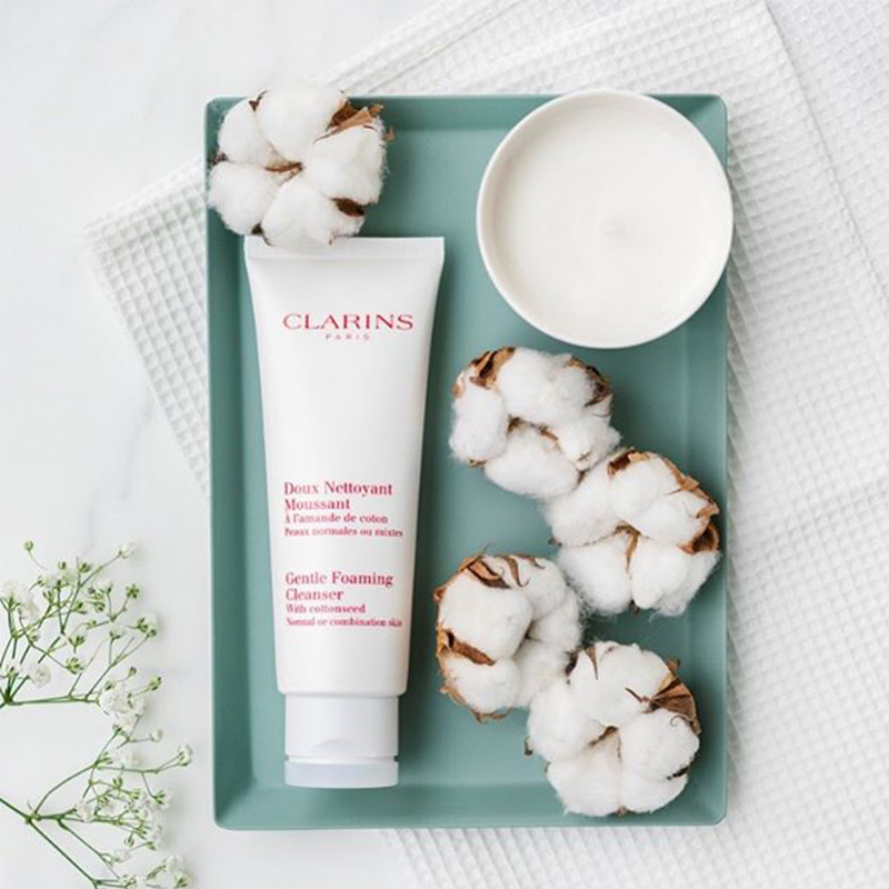 天猫国际进口超市【直营】Clarins 娇韵诗 温和泡沫洁面膏轻柔舒缓控油125ml1