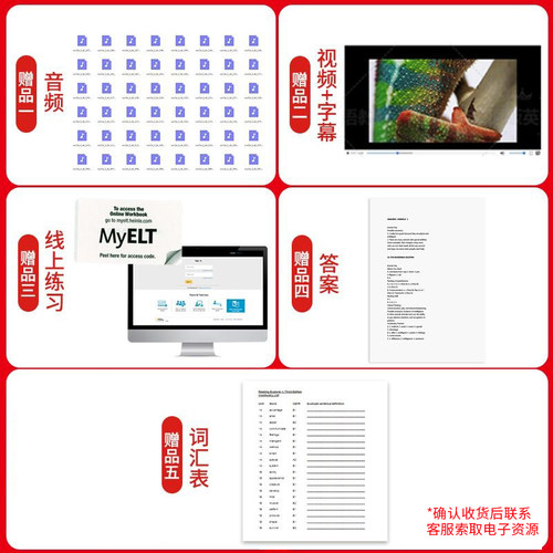 【自营】正版进口图书Reading Explorer第三版阅读探索者入门级12345级送在线账号美国国家地理NGL中小学英语阅读教材初高中英语 - 图3