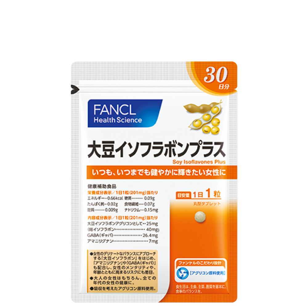 天猫国际进口超市FANCL 大豆异黄酮片 30粒/袋天然雌激素延缓更年期经期日本正品*30