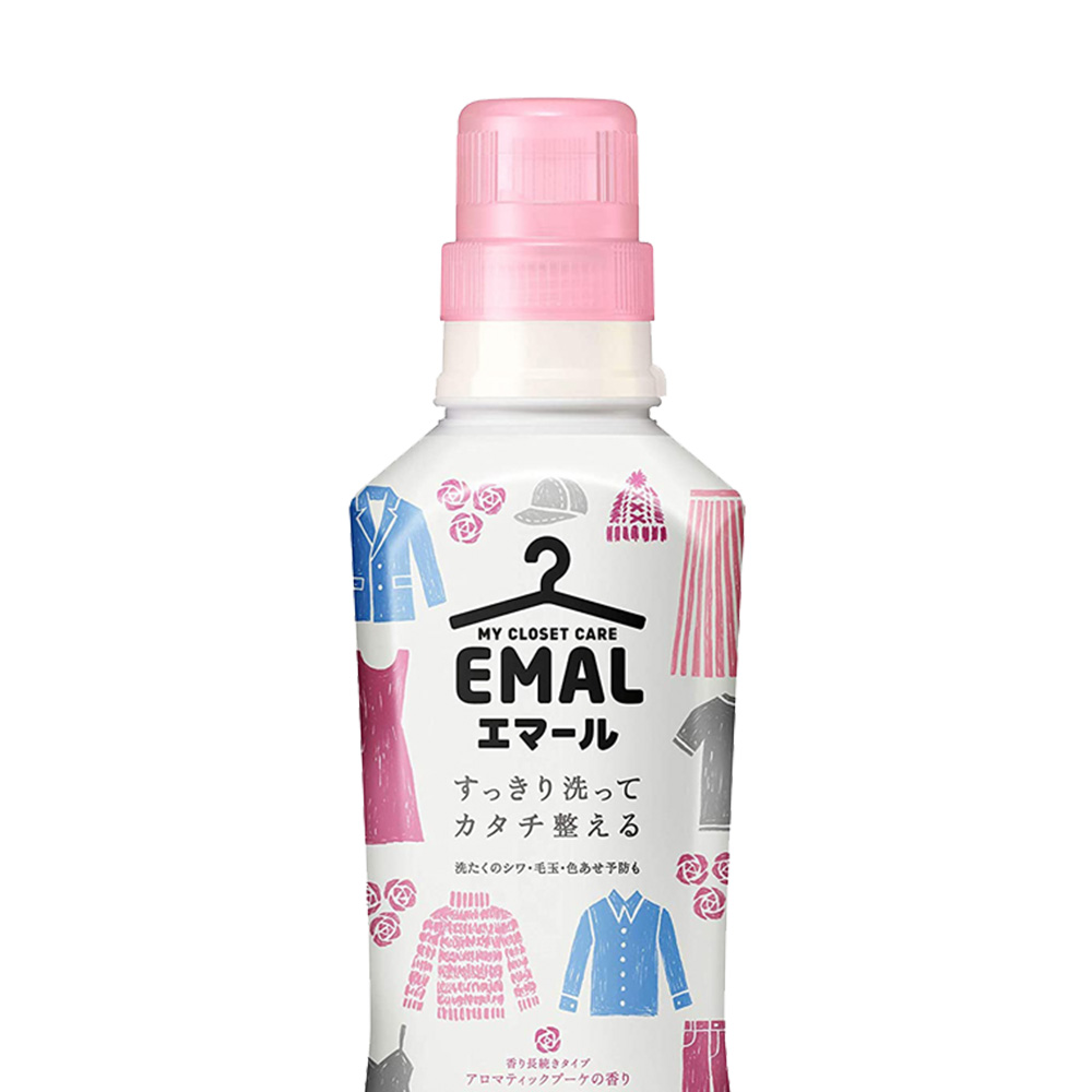 日本花王护色洗衣液羊毛羊绒真丝500ml*4瓶