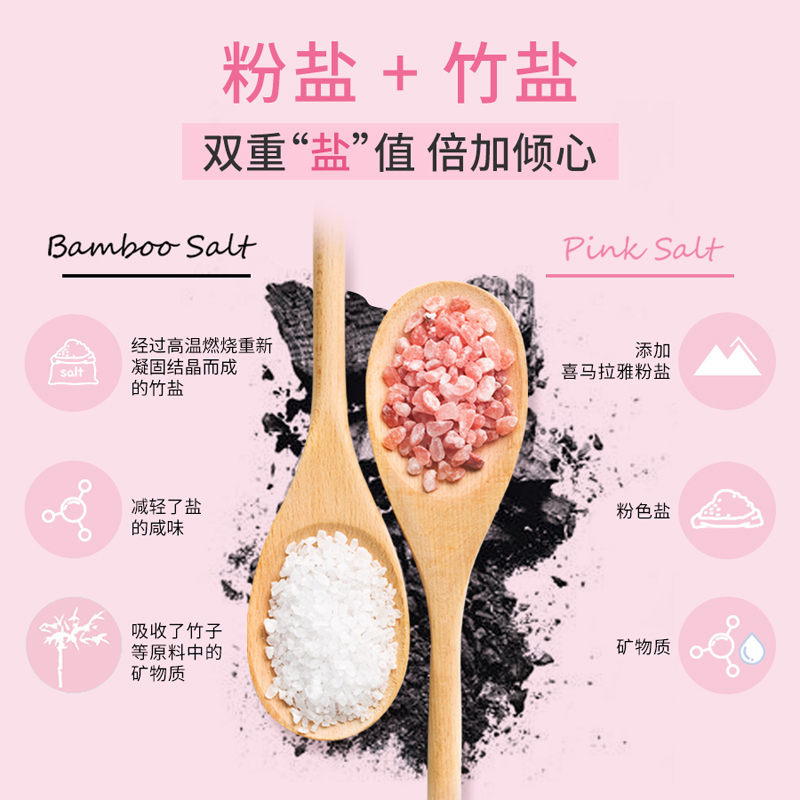 3瓶*韩国进口LG竹盐喜马拉雅粉盐按压式液体牙膏285g美白清新清洁_洗护清洁剂_卫生巾_纸_香薰