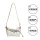 Adidas Three Stripes Dancing Series Shoulder Bag Spring Women's Crossbody Bag KX9620