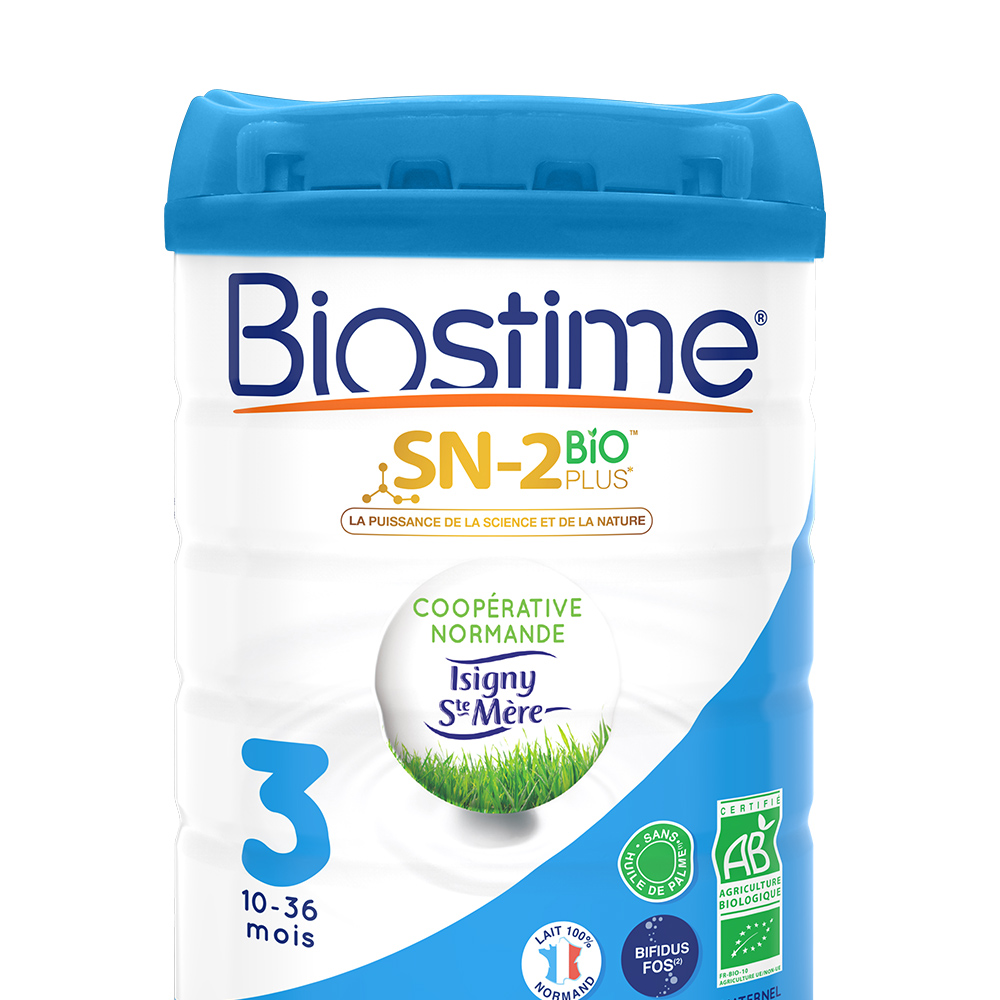 天猫国际母婴直营合生元法版有机婴幼儿牛奶粉3段800g 天猫国际直营进口奶粉1