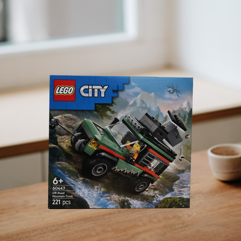 【自营】LEGO乐高60447 4x4山地越野车城市系列儿童益智拼搭积木 - 图1