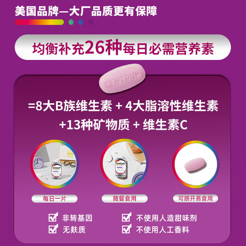 【自营】父母银善存中老年200粒*2叶黄素强自护骨骼健康年轻态 - 图2