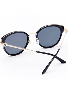 自营FERRAGAMO轻奢遮阳修脸墨镜