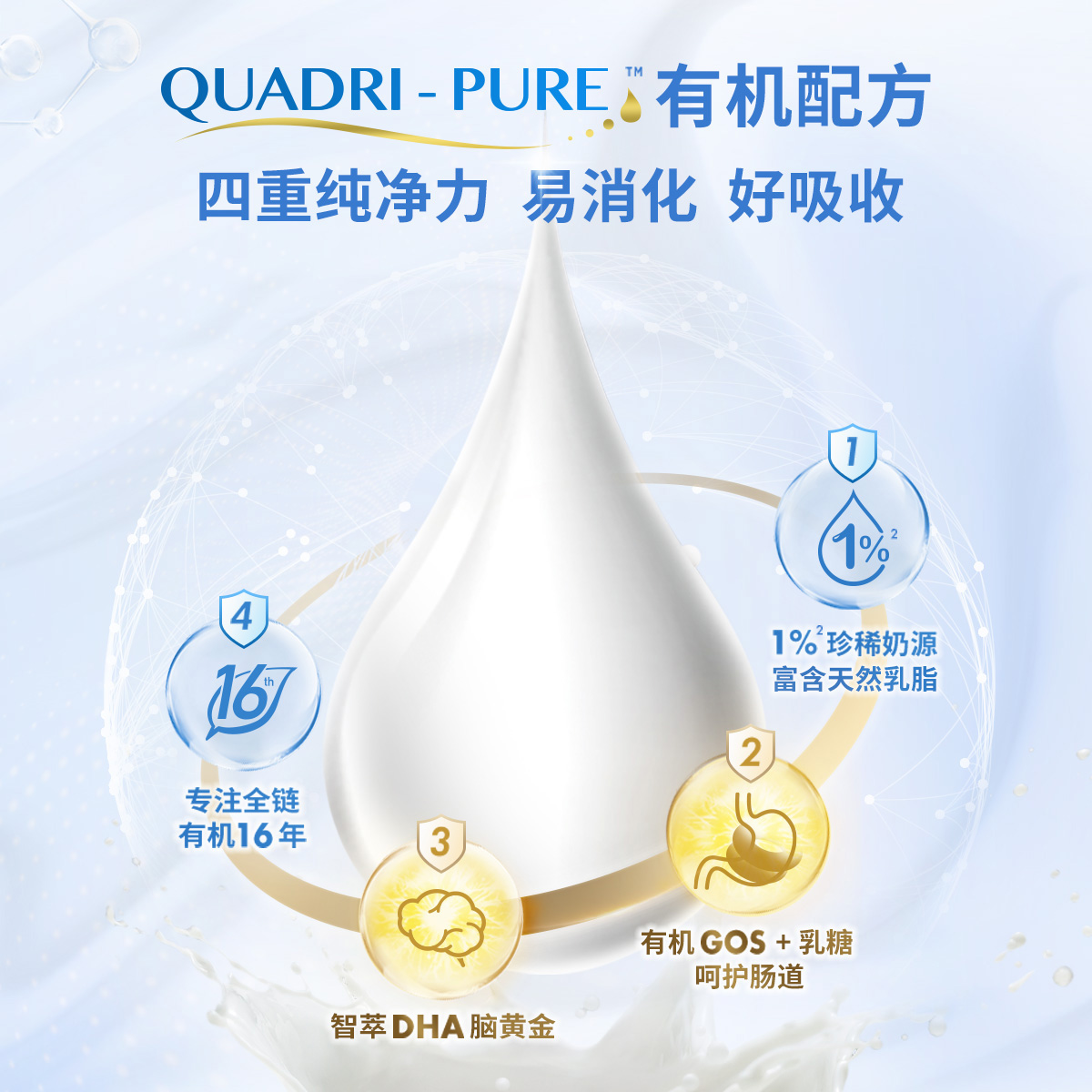 天猫国际进口超市澳洲贝拉米有机婴幼儿奶粉3段900g*4罐+迪斯尼儿童保温杯1个2
