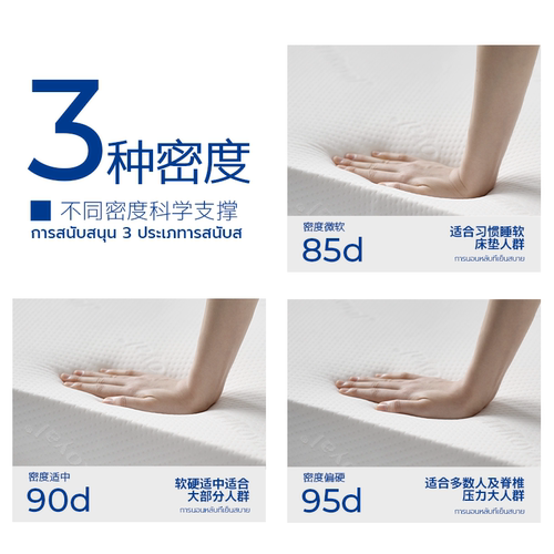 【自营】THRoyal泰国天然乳胶床垫儿童1.2/1.5m1.8定制款乳胶垫 - 图2