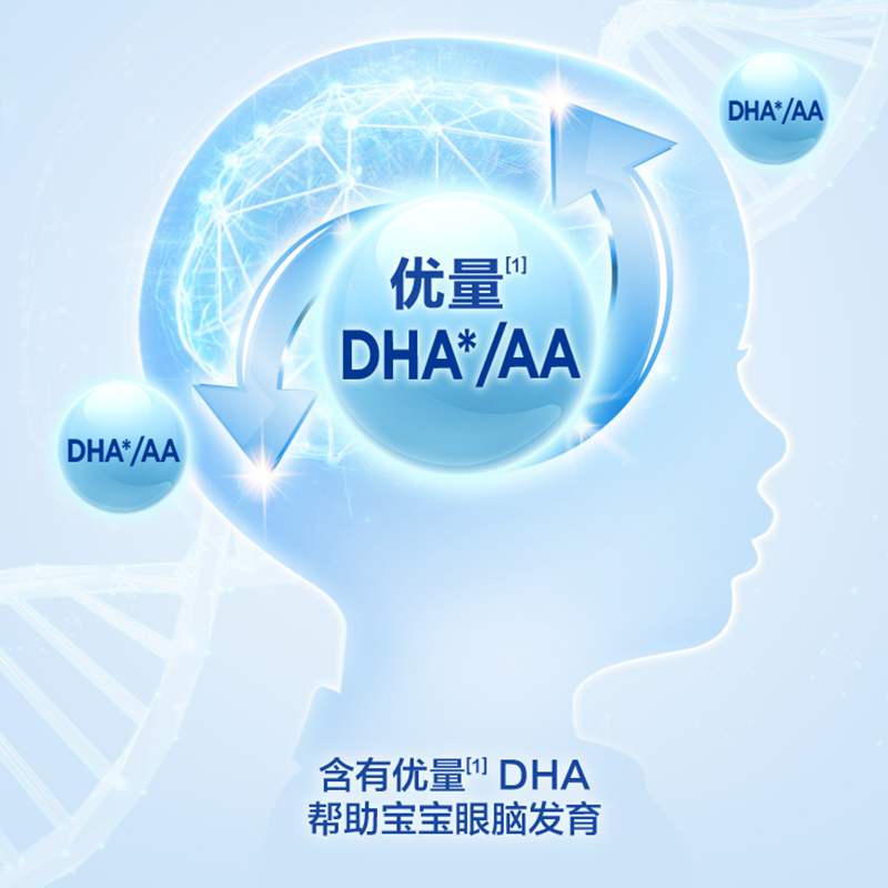 【自营】英国爱他美较大婴儿配方奶粉2段易乐罐 6-12800g*6罐宝宝