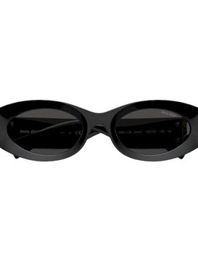 【自营】MIUMIU/缪缪时尚男女同款金属黑框方形太阳眼镜0MU11WS